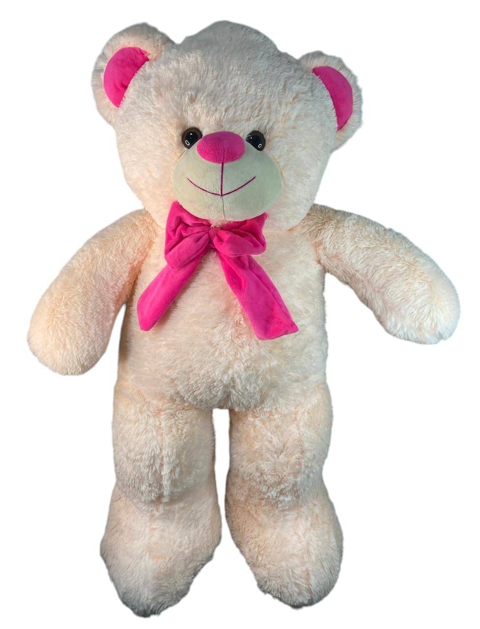 Oso con moño pata larga 90cm
